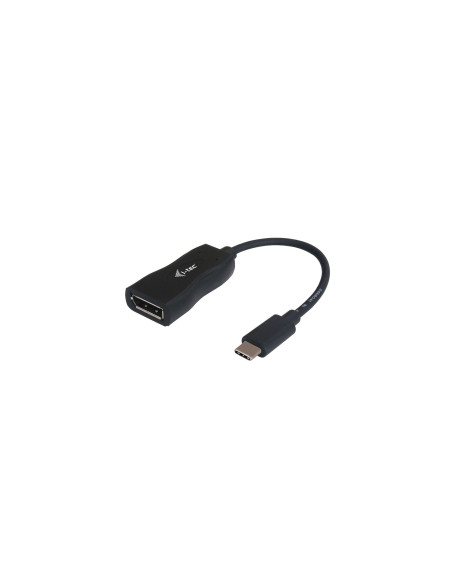 i-tec Adaptador 4K usb tipo-c macho a displayport hembra negro