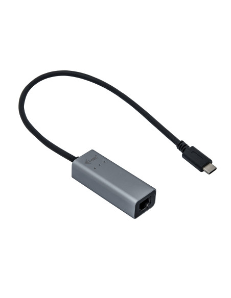 i-tec Metal Ethernet Adapter USB Tipo C 2.5Gbps Gris