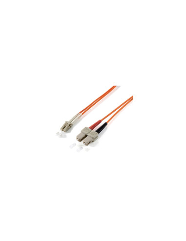 Equip LC/SС 62.5/125μm 1.0m Cable de fibra óptica e InfiniBand 1 m SC