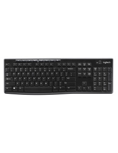 Logitech Wireless Keyboard K270 teclado RF inalámbrico QWERTZ Alemán Negro