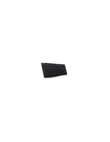 Logitech Wireless Keyboard K270 teclado RF inalámbrico QWERTZ Alemán Negro