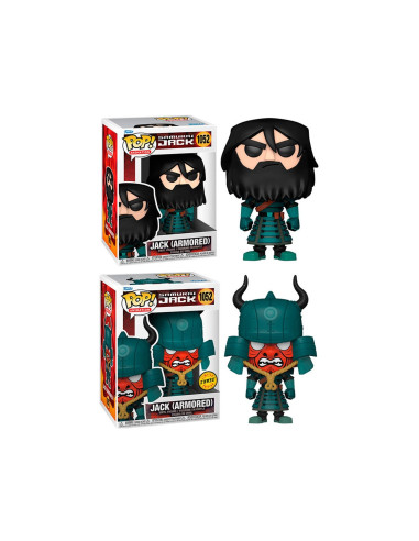 Funko pop animacion samurai jack jack con armadura opcion chase 49276