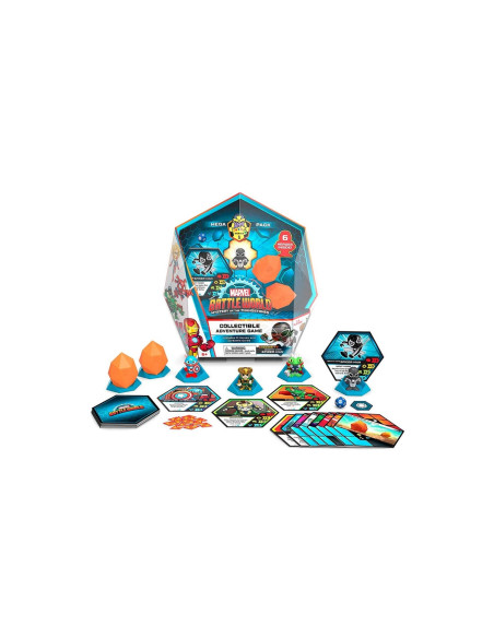 Capsula funko battleworld marvel temporada 1 mega pack spider - man espa?ol 57443
