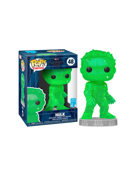 Funko pop marvel infinity saga hulk gema del tiempo 57616