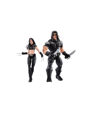 Marvel Legends Series X-Force X-23 et Warpath