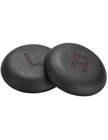 Poly Almohadillas de cuero sintético para Voyager 4300 (2 unidades)