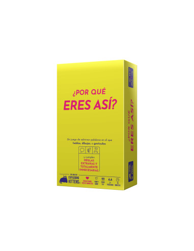Asmodee Exploding Kittens EKIWYLT01ES juego de tablero ¿Por qué eres así? 15 min Juego De Cartas Partido