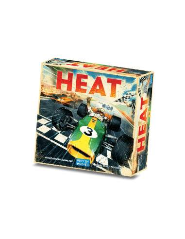 Asmodee DW9131 juego de tablero Heat Juego de mesa Carrera