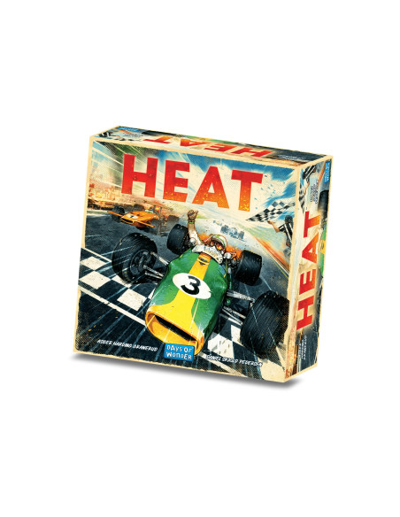 Asmodee DW9131 juego de tablero Heat Juego de mesa Carrera