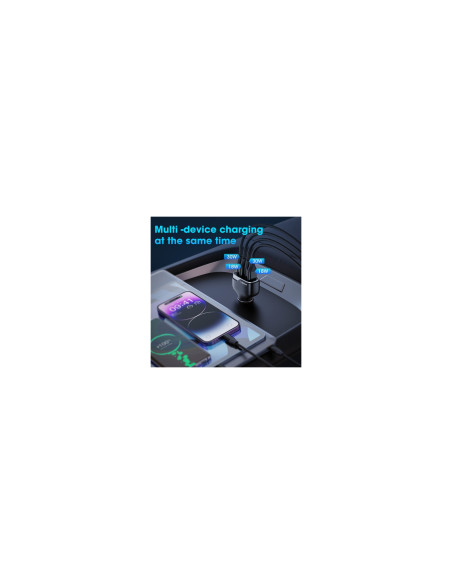 VEGER CC53-2A2C cargador de dispositivo móvil Ordenador portátil, Teléfono móvil, Netbook, Portátil, Smartphone, Universal Negro