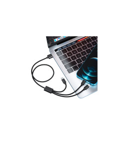 Veger VG-V303 Cable USB-A a USB-C Lightning y Micro-USB 2