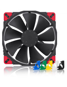 Noctua NF-A20 PWM CH.BK.S Ventilador caja 20cm 0.96w 12v 4 pines negro