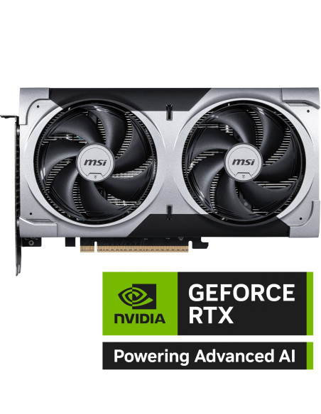 MSI VENTUS GeForce RTX 5060 TI 16G 2X OC PLUS NVIDIA 16 GB GDDR7
