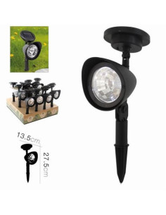 LAMPARA SOLAR 13.5X8.5X27.5CM