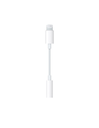 APPLE ADAPTER LIGHTNING TO JACK 3.5MM FOR HEADPHONES MMX62ZM/A