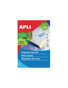 APLI 01209 etiqueta de impresora Blanco Etiqueta para impresora autoadhesiva