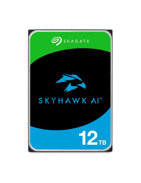 Seagate SkyHawk disco duro interno 12 TB 7200 RPM 512 MB 3.5" Serial ATA III