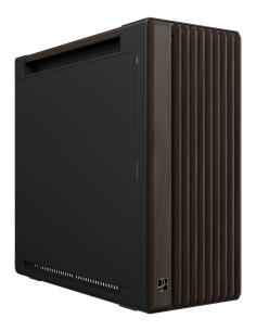 ASUS ProArt PA602 Wood Edition Modern Black - Metal Panel Midi Tower