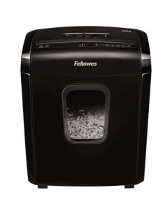 DESTRUCTORA FELLOWES 6M MINICORTE DE 4X12MM NEGRA