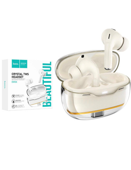Hoco EW54 Auriculares Bluetooth True Wireless Marfil