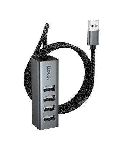 Adaptador USB Hoco HB1A Hub USB a 3x USB 2.0
