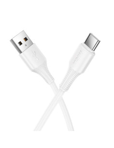 Cable USB-A a USB-C Hoco X120 1 Metro Blanco