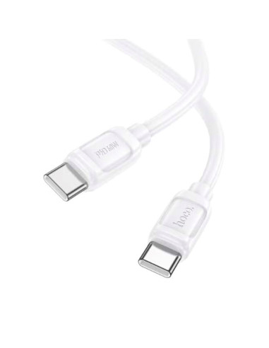Cable USB-C a USB-C Hoco X115 60W 1 Metro Blanco