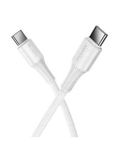 Cable USB-C a USB-C Hoco X120 60W 1 Metro Blanco