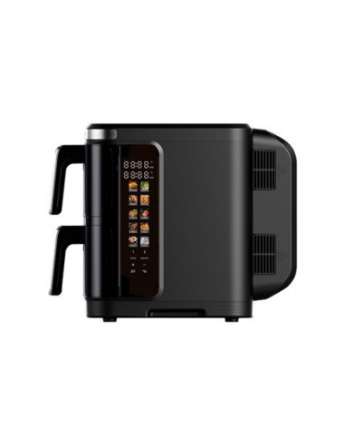 FREIDORA DE AIRE DOBLE COMPARTIMENTO JOCCA 5.5L + 5.5L 11L