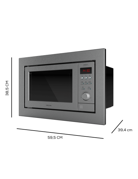 Microondas encastrable GrandHeat 2500 Built-In Steel