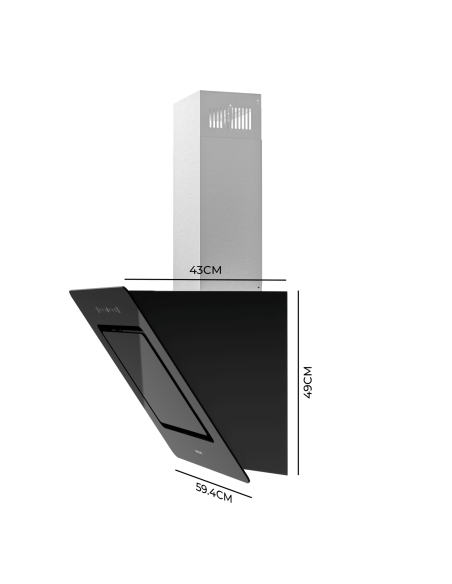 Bolero Flux DT 608002 Glass Black A++