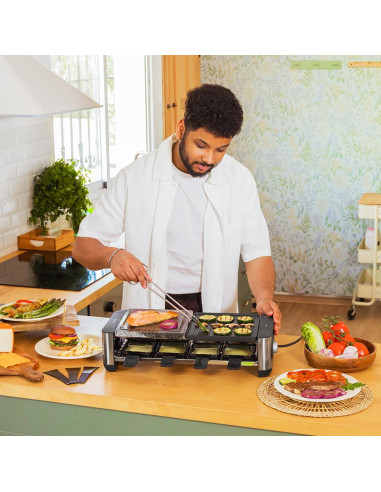 Raclette Cheese&Grill 16000 Inox MixGrill