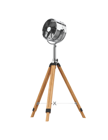 Ventilador de trípode EnergySilence 1200 Woody