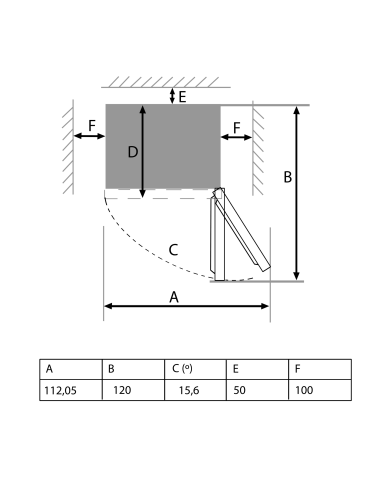 Bolero CoolMarket Combi 335 Black Glass E