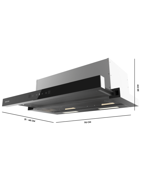 Bolero Flux TLT 704400 Glass Black A++