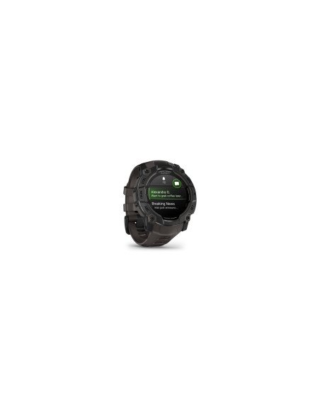 Garmin Instinct 3 AMOLED 3,3 cm (1.3") 50 mm Digital 416 x 416 Pixeles Pantalla táctil Negro GPS (satélite)