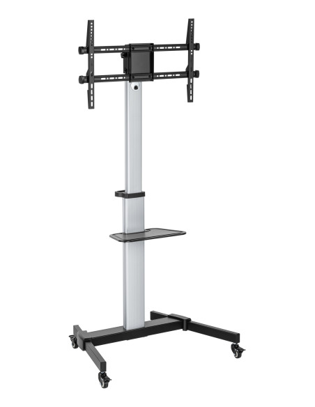 Ewent EW1583 soporte para TV 2,18 m (86") Negro, Gris