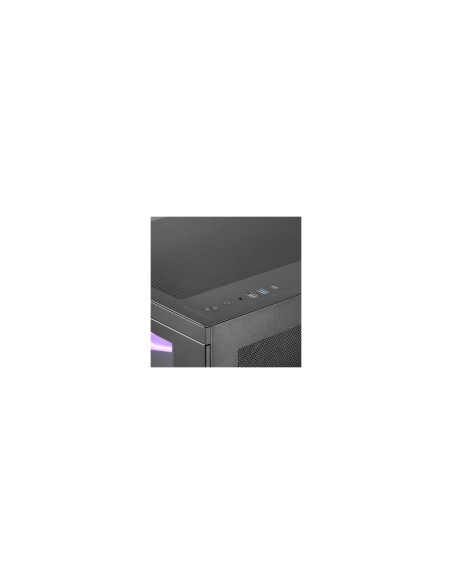 Mars Gaming MC3TCORELCD carcasa de ordenador Midi Tower Negro