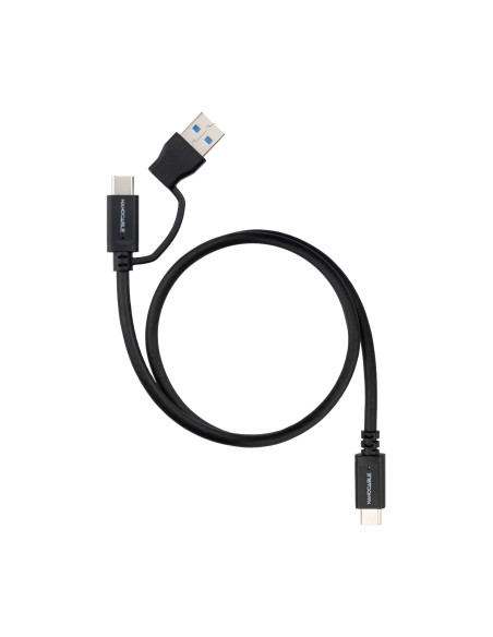 Nanocable 10.01.4801 cable USB USB 3.2 Gen 2 (3.1 Gen 2) 1 m USB A/USB C USB C Negro