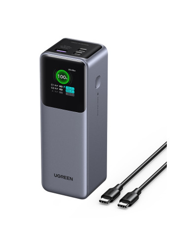 Ugreen 25000mAh 200W Fast Charging Powerbank Gris