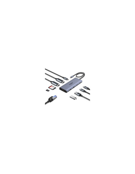 Ugreen REVODOK PRO 10 10IN1 HDMI DOCK Gris