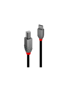 Lindy 36940 cable USB USB 2.0 0,5 m USB C USB B Negro