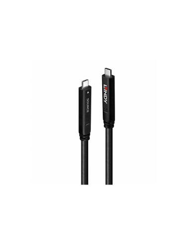 Lindy 43398 cable USB USB 3.2 Gen 1 (3.1 Gen 1) 10 m USB C 5 Gbit/s