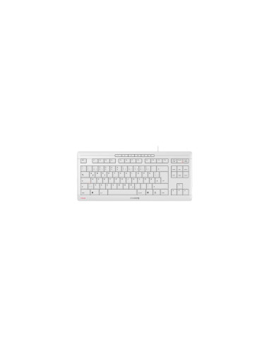 CHERRY STREAM KEYBOARD TKL teclado Universal USB QWERTZ Alemán Blanco
