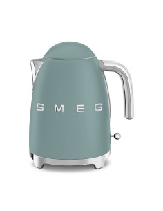 Smeg KLF03EGMEU tetera eléctrica 1,7 L 2400 W Cromo, Verde
