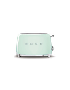 Smeg TSF01PGEU tostadora 6 2 rebanada(s) 950 W Verde