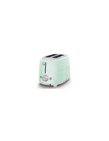 Smeg TSF01PGEU tostadora 6 2 rebanada(s) 950 W Verde