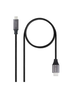 Nanocable 10.15.5262 adaptador de cable de vídeo 1,8 m USB Tipo C HDMI Negro