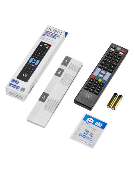 Ewent EW1577 mando a distancia TV Botones