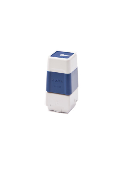 Brother PR2020E6P sello 20 x 20 mm Azul, Blanco